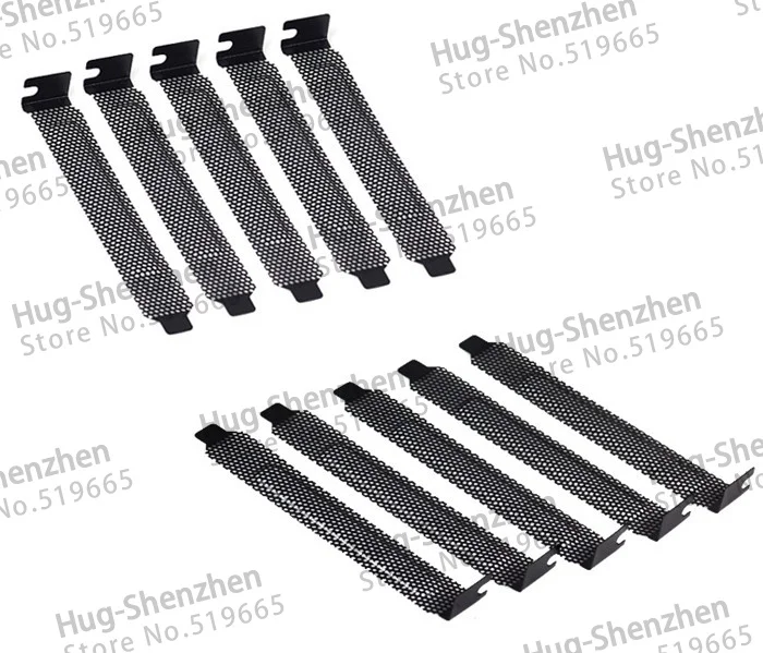 Стандартные вентилируемые Чехлы для кронштейнов ATX с разъемом PCI 100 шт. бесплатная