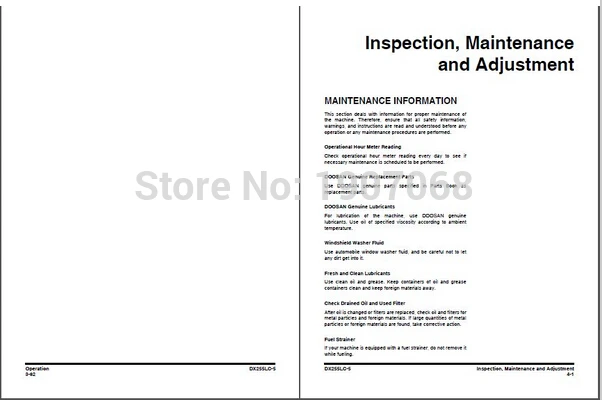 Daios Doosan 2016 WorkShop Manual and Maintenance Wirings Diagrams for all production PDF |