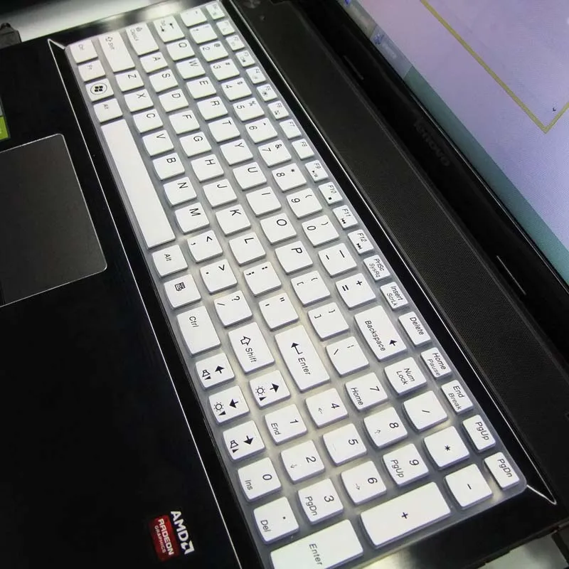 Силиконовая Клавиатура Обложка Protector Кожи для Lenovo IdeaPad Z500 Z510 Z501 Z505 Z585 V580 U510 V570 S500 B580