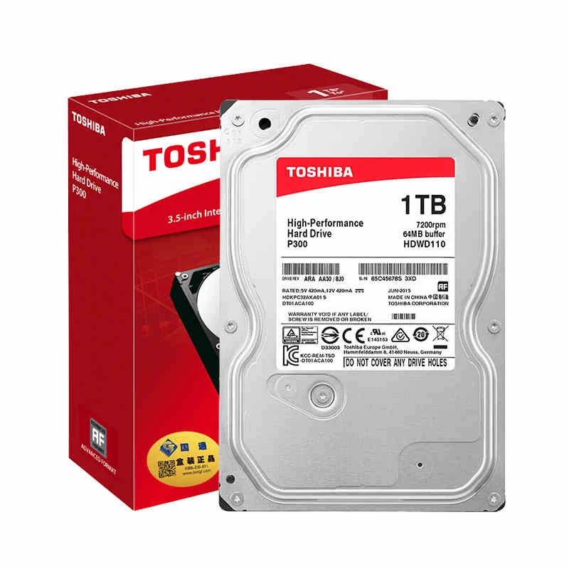 Оригинальный Toshiba HDD HDWD110AZSTA 1 ТБ 3 5 &quotВнутренний жесткий диск для рабочего стола
