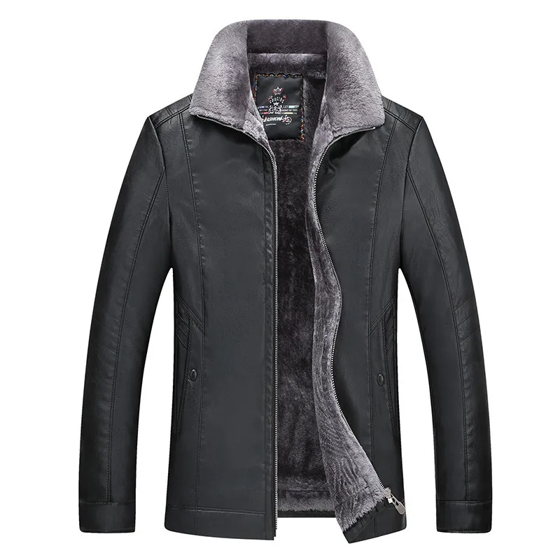 Мужская короткая куртка из натуральной овечьей кожи 10XL 8XL 6XL 5XL новая зимняя