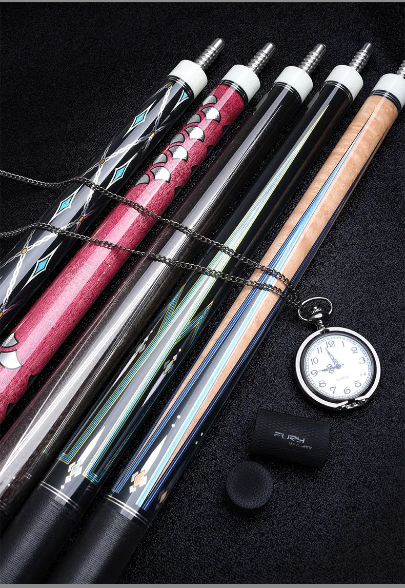FURY GC серии бильярдный кий комплект 13 мм Совет клен с чемоданчик для бильярдного кия предлагаем комбинации