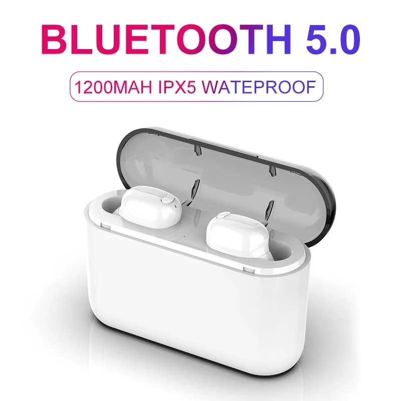 Беспроводные наушники Lakukom с Bluetooth 5 0 шумоподавление стерео звук вкладыши S9