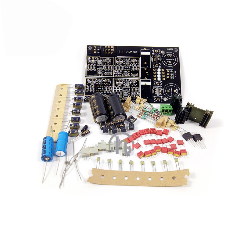 Hi-Fi предусилитель JRC5534 op amp высокого класса по индивидуальному заказу MBL6010D Black Gold Edition высокоуровневые аудио комплекты предусилителей