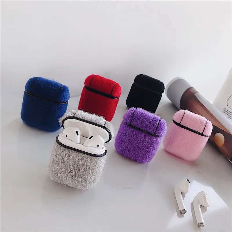 Чехол для AirPods Роскошный чехол наушников Apple Airpods 2 защитный с кольцом на