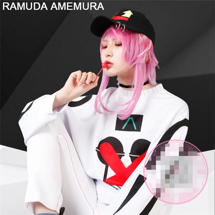 Аниме! Дивизион рэп битва The Dirty Dawg Ramuda Amemura свитер костюм красивая форма Cospay +