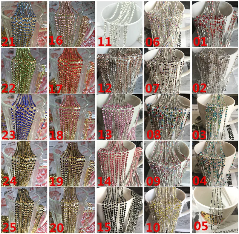1 ряд, 1 ярд, SS10, Cystal, стразы, отделка, закрытый Кубок, цепь, коготь, сделай сам, для изготовления ювелирных изделий, HWGTBBRR