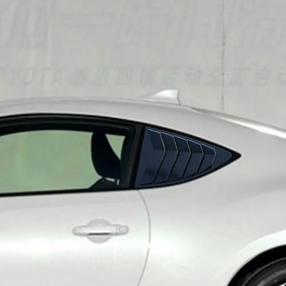 1 пара стильных стикеров для автомобиля ABS пластик заднее окно боковые жалюзи