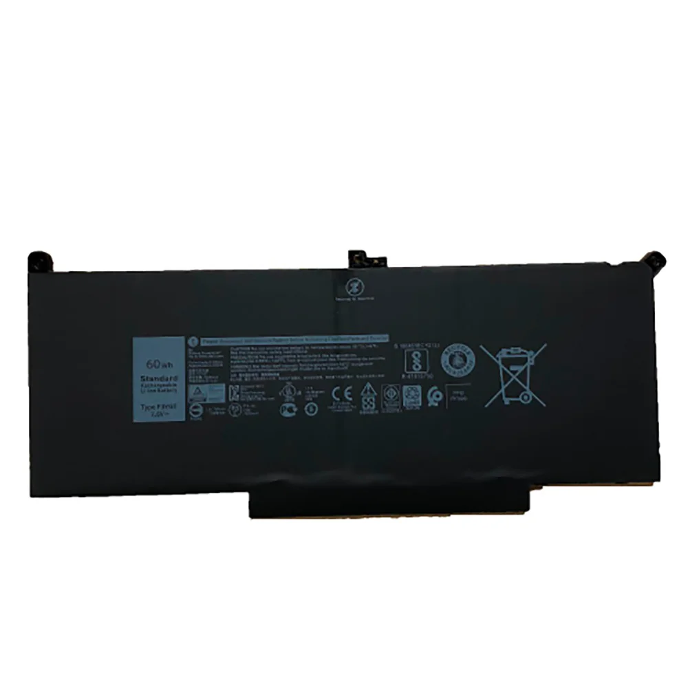 7 6 в 60 Вт/ч F3YGT новый оригинальный аккумулятор для ноутбука Dell Latitude 12 7000 7280 7480 2X39 X g