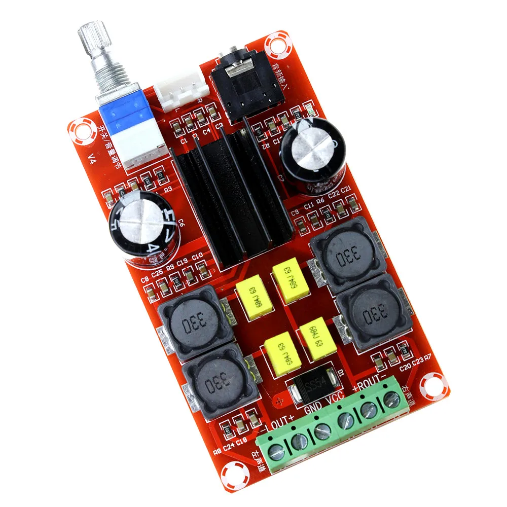 High-End Digital Power Amplifier Board XH-M189 2*50W DC24V TPA3116D2 Two-Channel Stereo | Компьютеры и офис