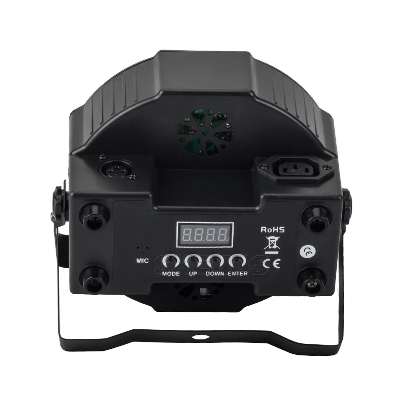 Светодиоды для освещения Can Par 7x18W свет литой алюминий RGBWA+ UV 6в1 dmx512 сценическая лампа профессиональная для дома развлечения клубы с диджеем