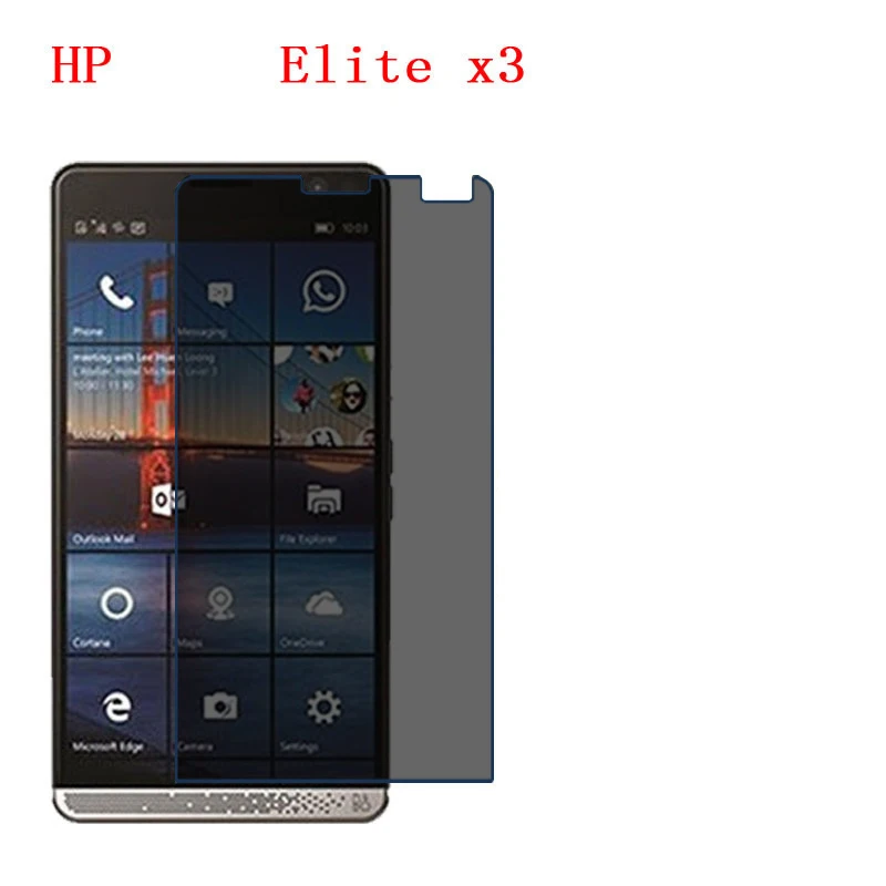 Для hp Elite x3 5,96 дюймовый ноутбук Экран Защитное стекло для сохранения личной информации конфиденциальности Анти-Blu-ray эффективной защиты зрения