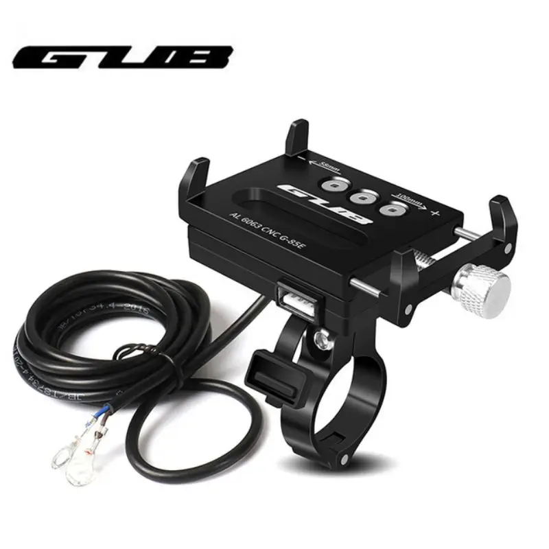 Белый GUB G-85E высококачественный прочный портативный практичный кронштейн для велосипеда, скутера, подходит для Просо xiaomi, держатели для мобильных телефонов - Цвет: Белый