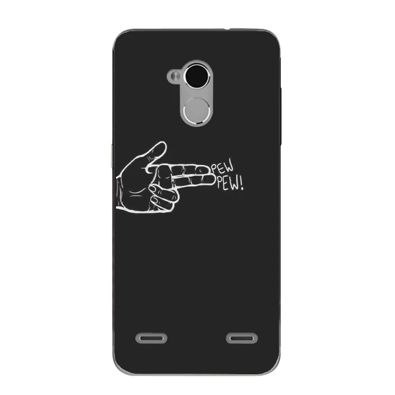 2 Мягкий силиконовый чехол для zte Blade V7 Lite, чехол с рисунком для zte Blade V 7 Lite, матовый чехол для телефона с рисунком цветов, собак, кошек, Funda - Цвет: 2