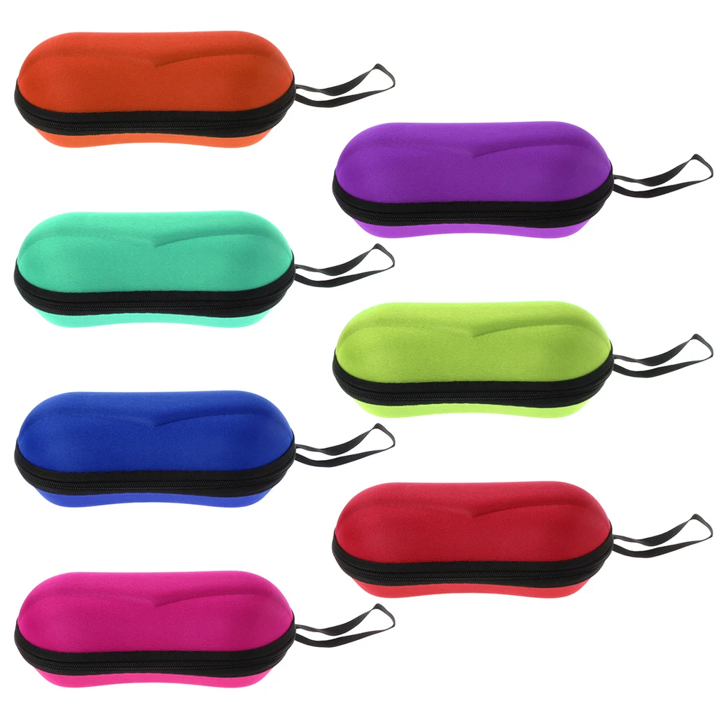 

Portable Zipper Eye Glasses Sunglasses Carry Bag Zipper Box Case Protector Pouch