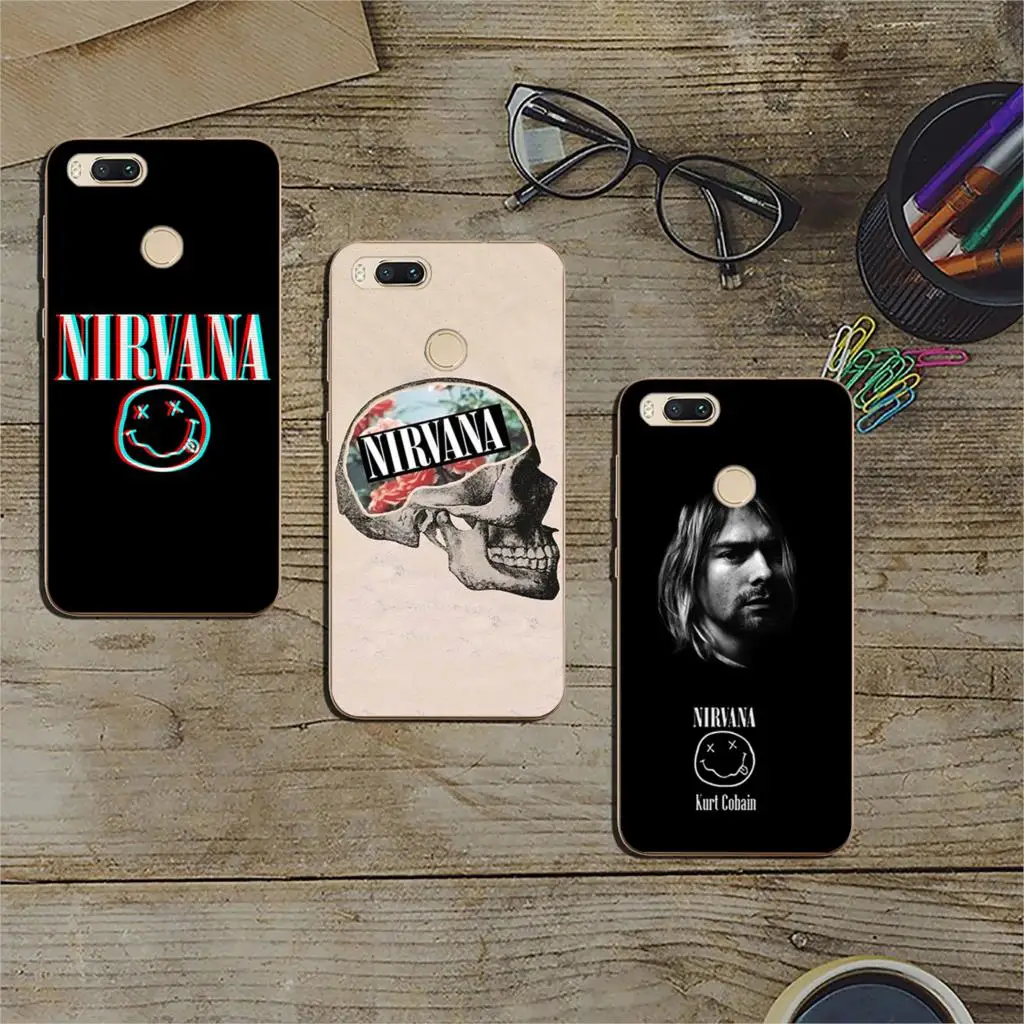 Чехол для телефона Lavaza Nirvana Kurt Cobain Xiaomi MI 9 9T A3 Pro CC9 CC9E 8 SE A2 Lite A1 pocophone f1 6 6X 5S 5X MAX 3 |