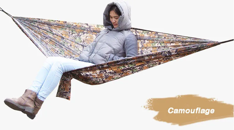 Camouflage Красочные Путешествия качели солнцезащитный тент брезент патнер гамак Открытый Кемпинг дождь Летающий Кемпинг солнцезащитный тент навес аксессуары - Цвет: Camouflage