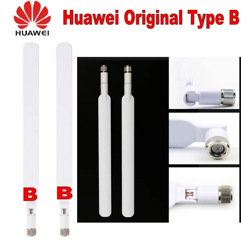 2 шт./компл. 4G антенна SMA Male для LTE маршрутизатор внешняя Тип B Huawei B593 E5186 HUAWEI B315 B310 698