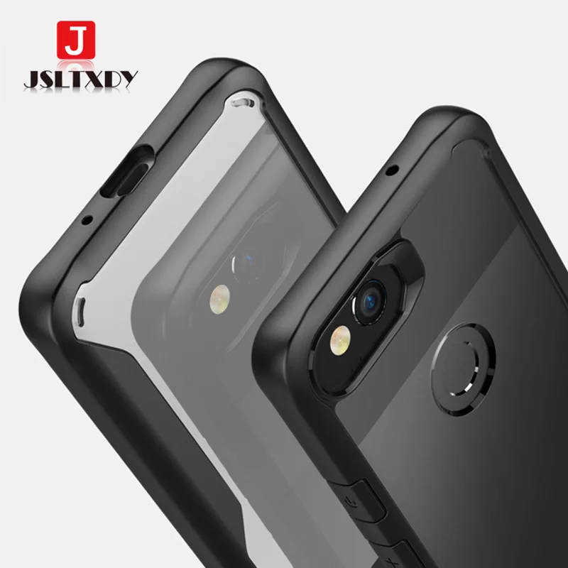 Для google pixel 2 xl чехол роскошные прозрачный PC + TPU Защитный для телефон оболочки