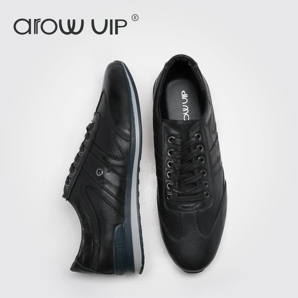 arow VIP Brand 2017 Genuine Leather Men Casual Shoes High Quality For | Обувь