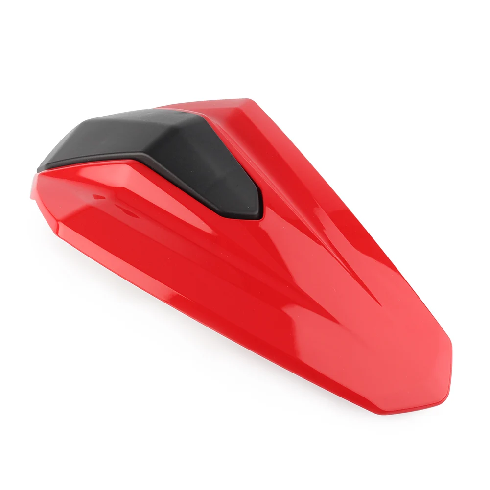 Красный Motorcycle Rear Pillion Passenger Cowl Seat Back Cover Fairing Part For Kawasaki Ninja 400 - Цвет: Красный