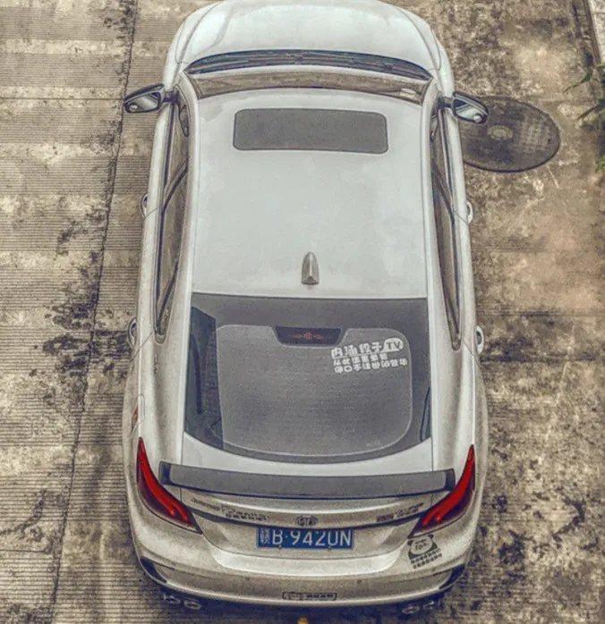 

For Audi A3 A4 A5 A6 S5 S4 S3 TT R8 Spoiler wing ST style ABS Plastic Unpainted Tail Wing Primer Color Rear Spoiler