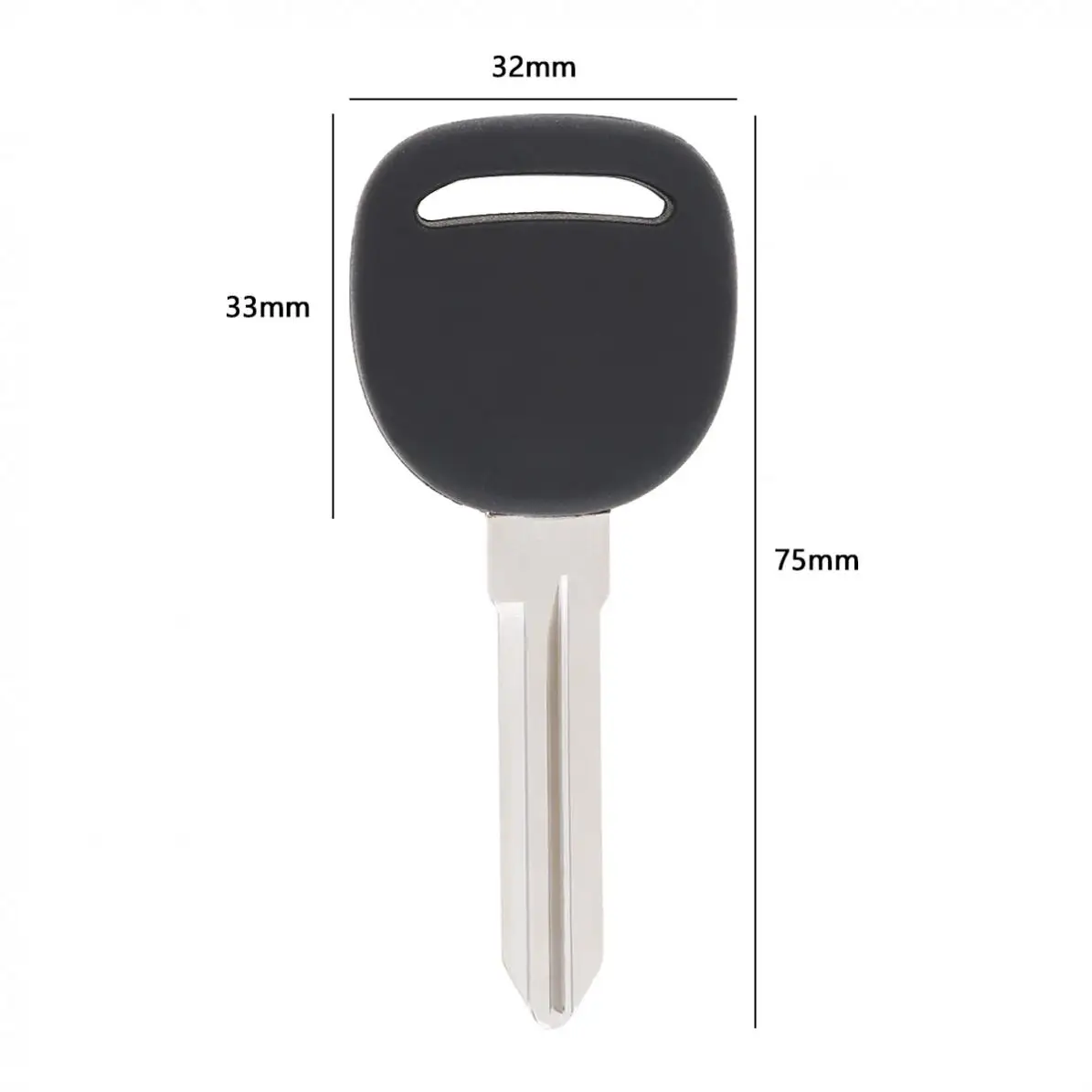 Замена автомобиля транспондер ключ зажигания Uncut лезвие пустой с 46 чипом для