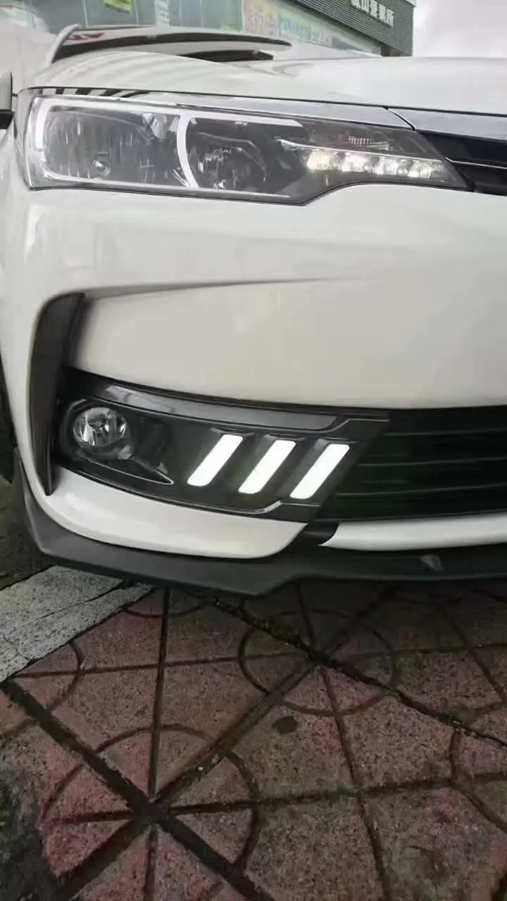 2017 2018 год Corolla Дневной светильник на открытом воздухе Бесплатная доставка!