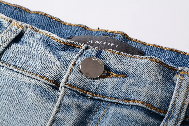 Новинка 2020 мужские потертые брюки в итальянском стиле синие облегающие