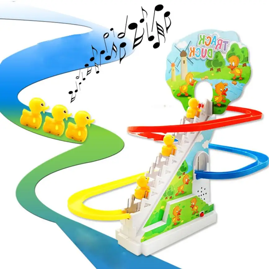 Электрическая музыкальная игрушка Z1107 с маленькой желтой уткой|toys electric|electric