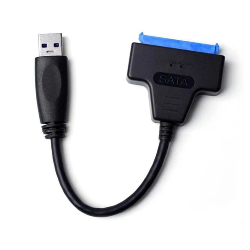 2019 USB 3 0 переходник SATA кабель 22pin sataIII к USB3 адаптеров для 2 5 &quotSATA HDD SSD USB3.0 конвертер |