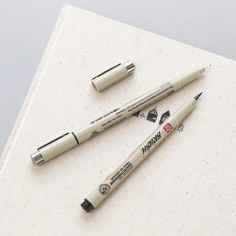 Sakura Gel Pen Plastic 0.5mm Black Ink Refill Portable Japanese Cute Writing Pens School Supplies.W-0659 |