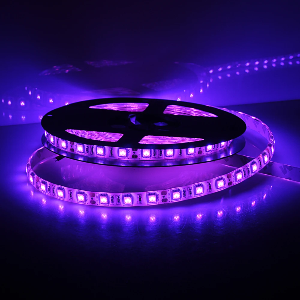 12 В 5050 SMD 300 Светодиодная гибкая декоративная лента 5 м Водонепроницаемая яркая