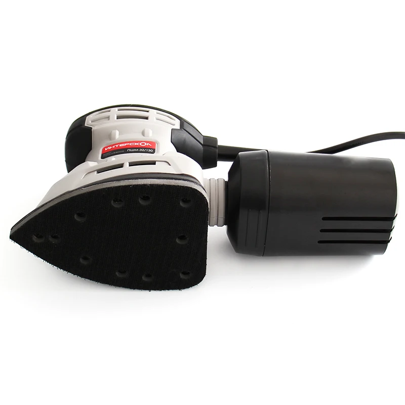230 Вт Мини электрическая шлифовальная машина для полировки дерева, металлическая ржавчина, ремонт стен с 10 само-клейкая наждачная бумага с бархатным