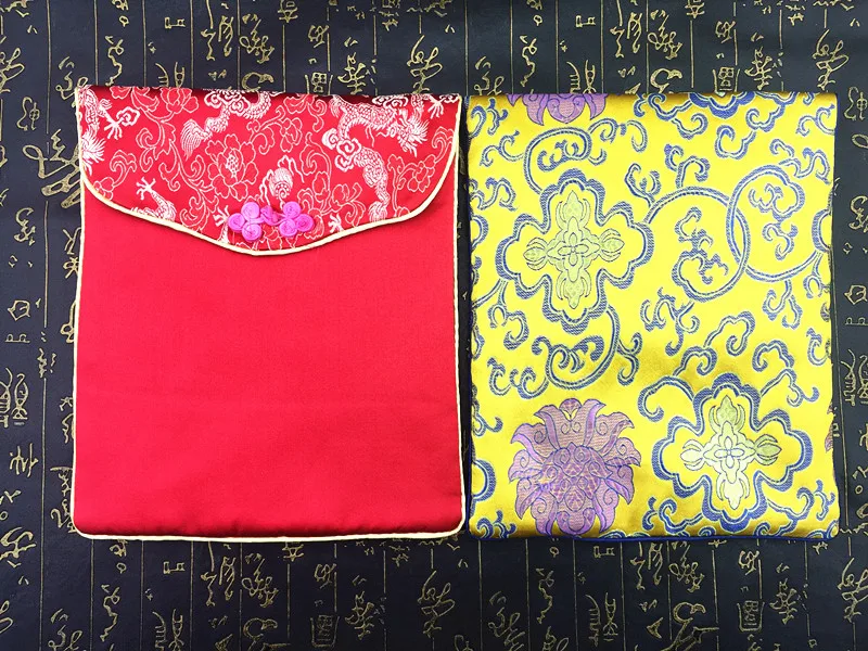 Высококачественная сумка с буддистскими писаниями шелковая в китайском стиле