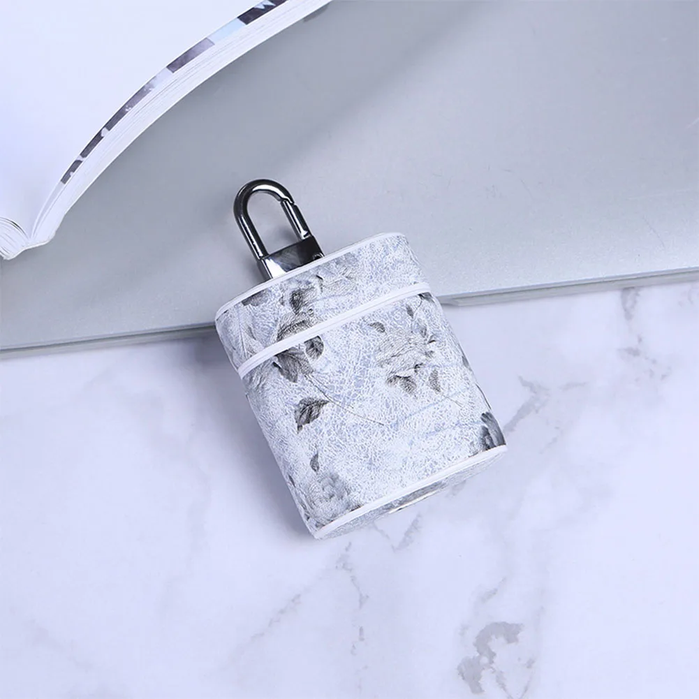 Печатные портативные аксессуары для бега чехол наушников PU удобный раскладушка