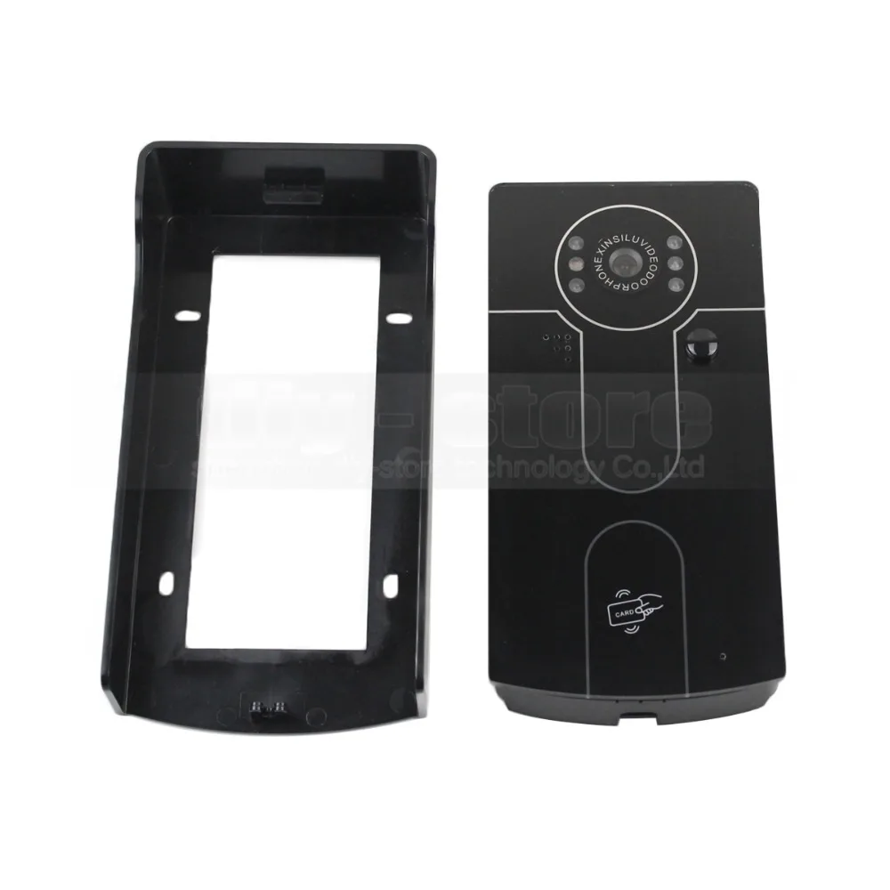 DIYSECUR 9 дюймов видео запись/фотография телефон двери дверной звонок Домашняя