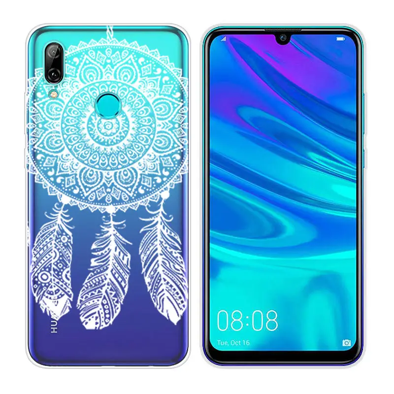 04 Силиконовые чехлы Arvin для huawei P Smart, мягкий прозрачный ТПУ чехол для телефона P Smart, 6,21 дюймов, чехол с рисунком, сумка - Цвет: 04