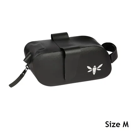Size M APIDURA велосипедная Подседельный штырь сумка полностью водонепроницаемая 600D нейлон ТПУ велосипедная седельная сумка дорожный велосипед задний Паньер MTB сумка Bolsa De Selim - Цвет: Size M