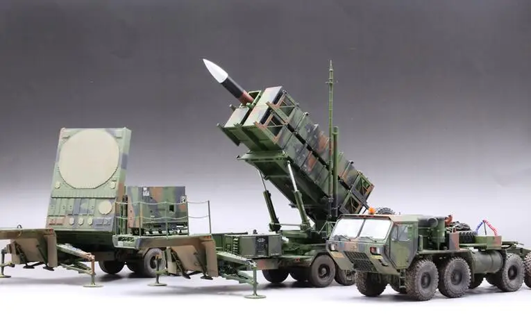 Разборный Танк KingTair масштаба 1/35 игрушечные наборы ракетная система США патриот и