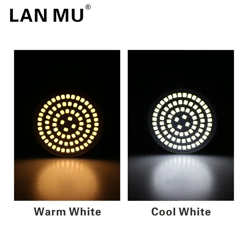 LAN му светодиодный светильник E27 E14 GU10 MR16 110 В 220 свет Lampara лампы Spotlight SMD 2835 48 60 80 Bombillas