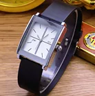 Часы наручные Jw мужскиеженские кварцевые с кожаным ремешком