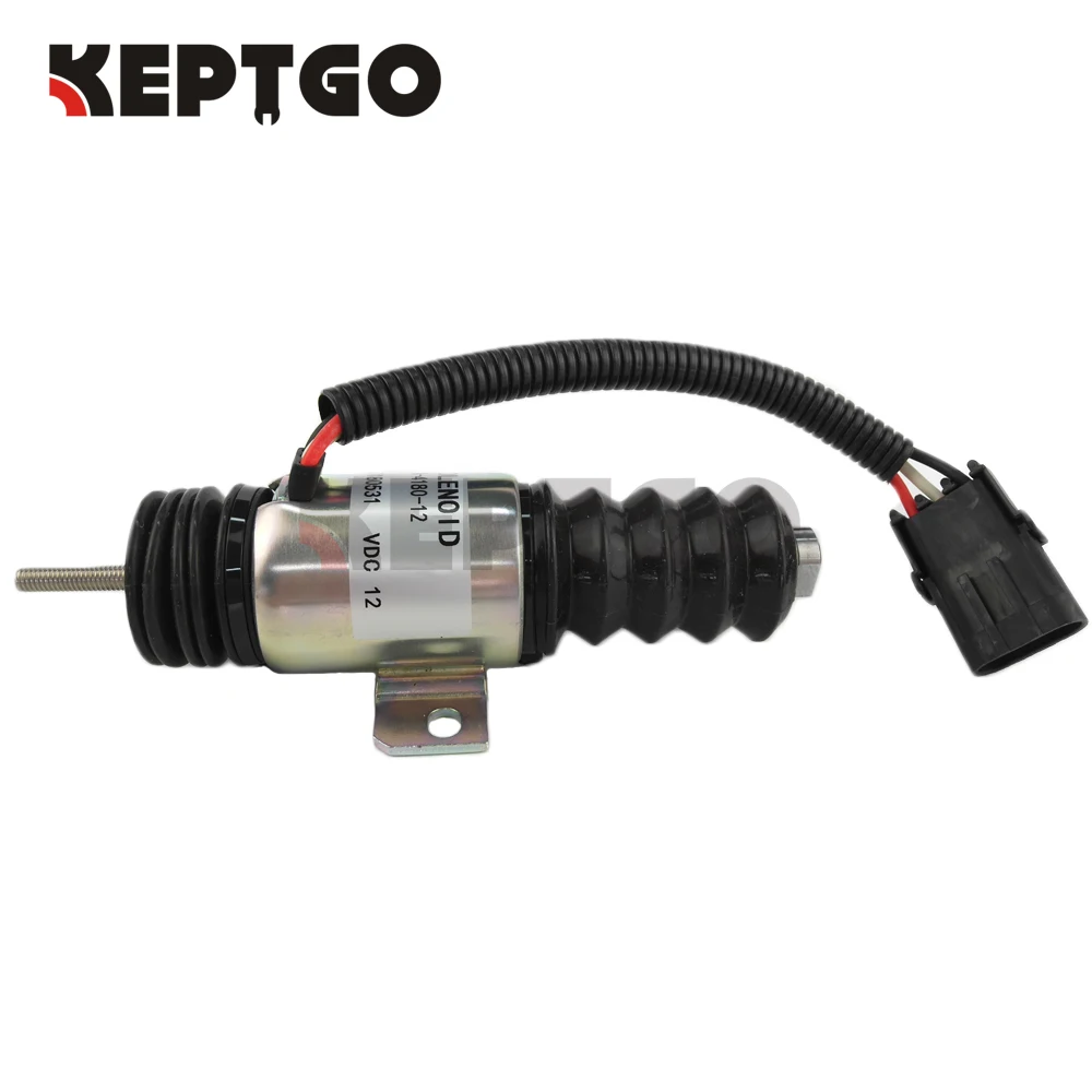 836664211 Электромагнит отключения подачи топлива 12V|Детали генератора и аксессуары|