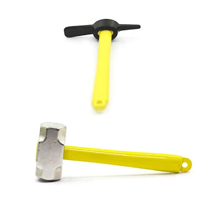 Мини металлический молоток мотыга украшение для 1/10 RC Гусеничный автомобиль Traxxas