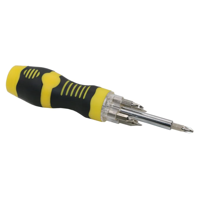 6PCS Screwdriver Set Multifunction 6 In 1 Manual Repair Package with Nickel-Chrome Alloy Steel N/A | Инструменты