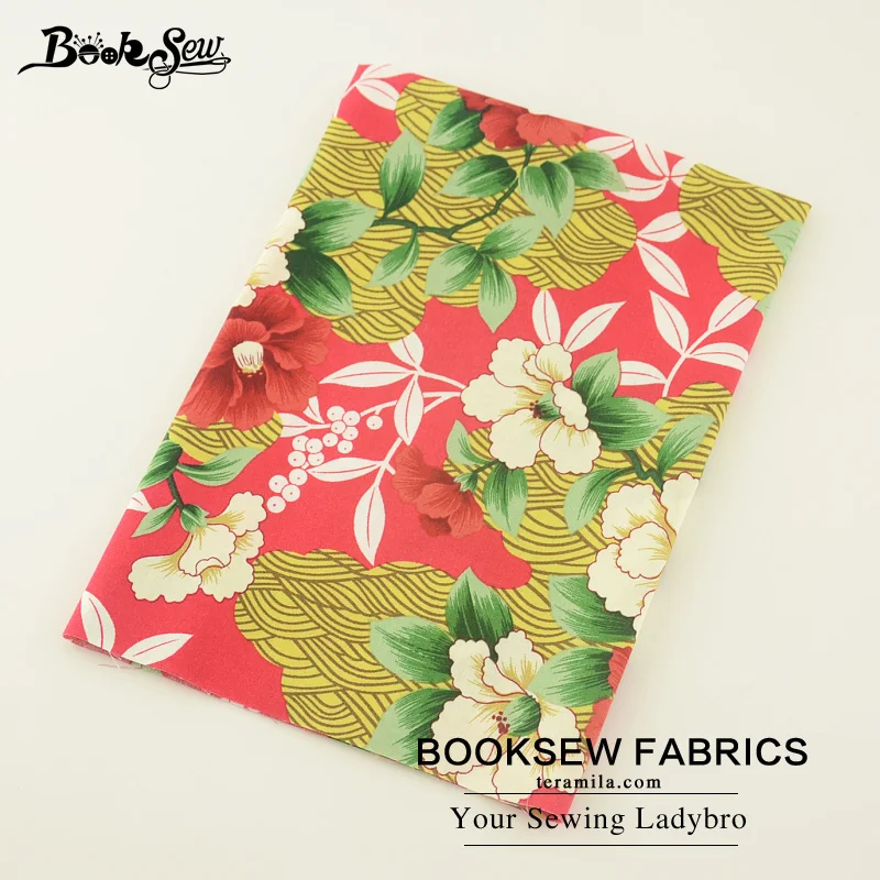 Ткань из 100% хлопка поплин домашний текстиль цветочный дизайн стеганая ткань для