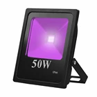 ANJOET UV Светодиодный прожектор высокой мощности 50 Вт ультрафиолетовый УФ светодиодный прожектор IP66-Waterproof (85 в-265 В переменного тока) для вечеринки Blacklight