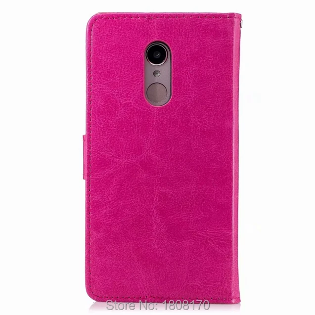 Кожаный чехол-кошелек C-ku Crazy Horse для Redmi 5 5A 4A 4X NOTE4 NOTE Xiaomi 5X 6X цветной Чехол-книжка с