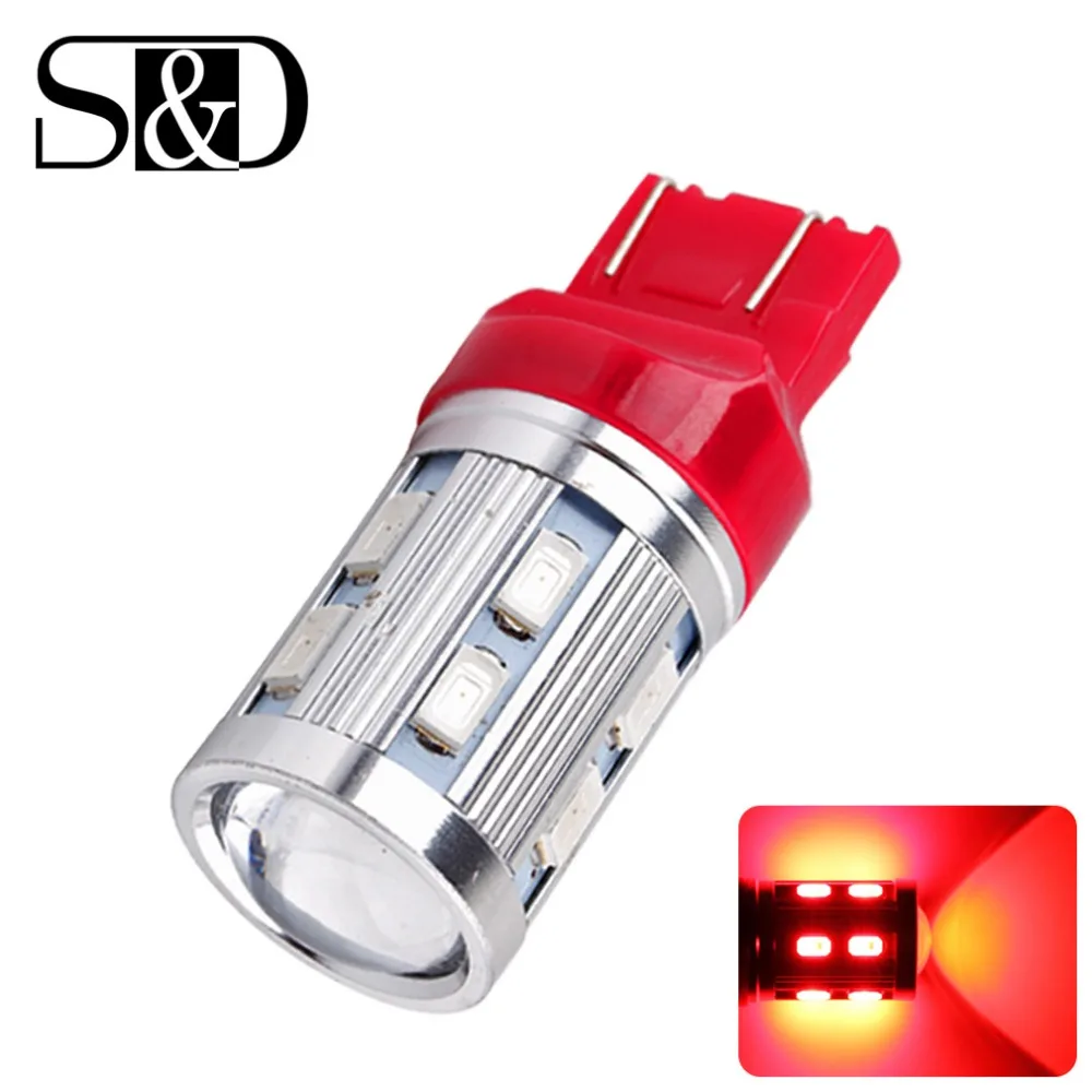 1 шт. Автомобильные светодиодные лампы T20 7443 7440 12 SMD 5730 W21/5 Вт 5 Вт|car light source|t20 7443t20 |