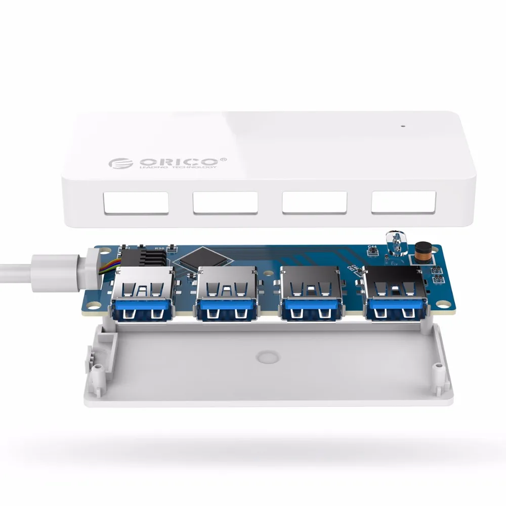 Концентратор ORICO Mini с 4 портами USB 3 0 портативный концентратор нового дизайна для